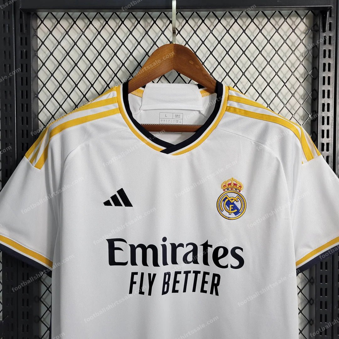 2023/2024 Real Madrid Home Football Shirt - Detail 3