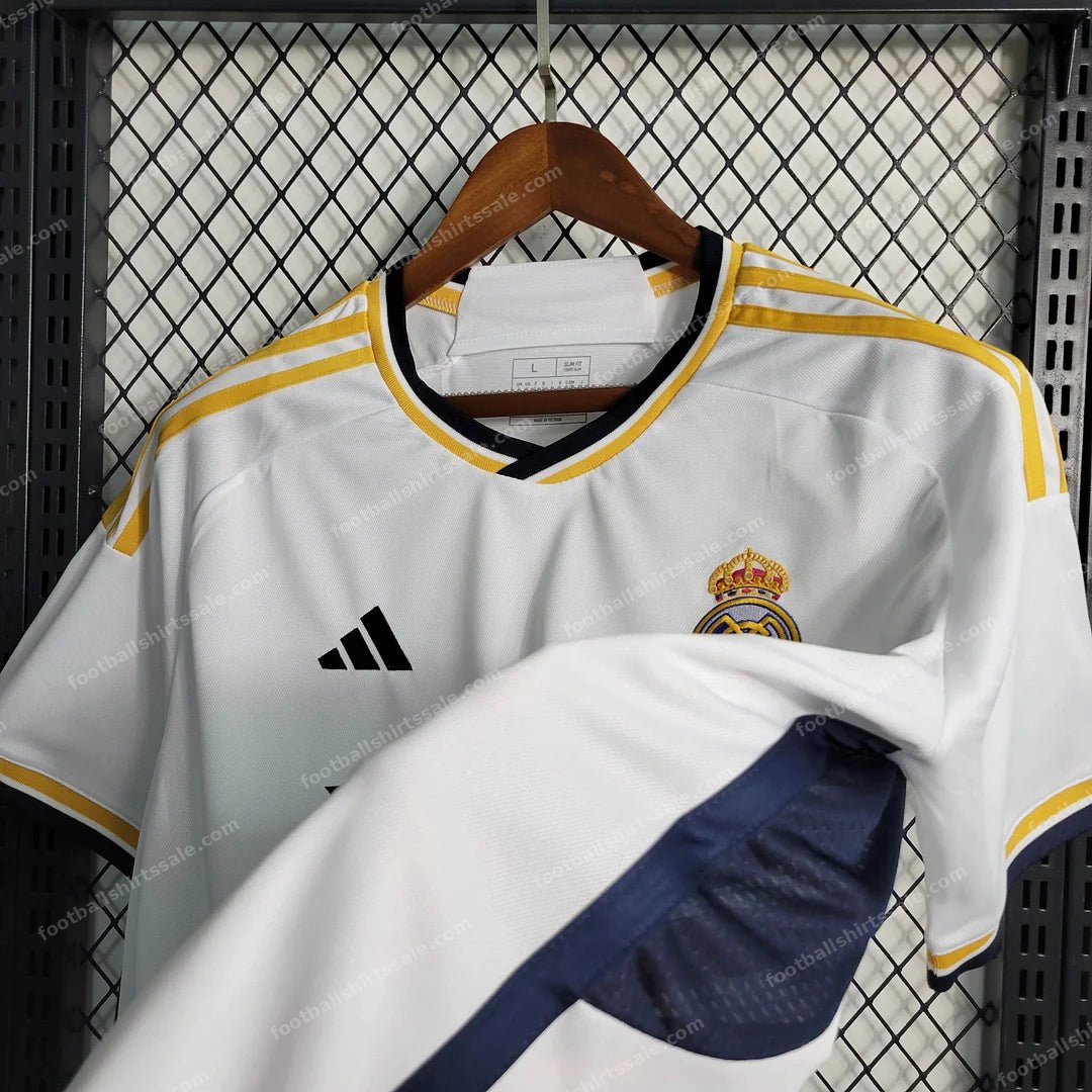 2023/2024 Real Madrid Home Football Shirt - Detail 4