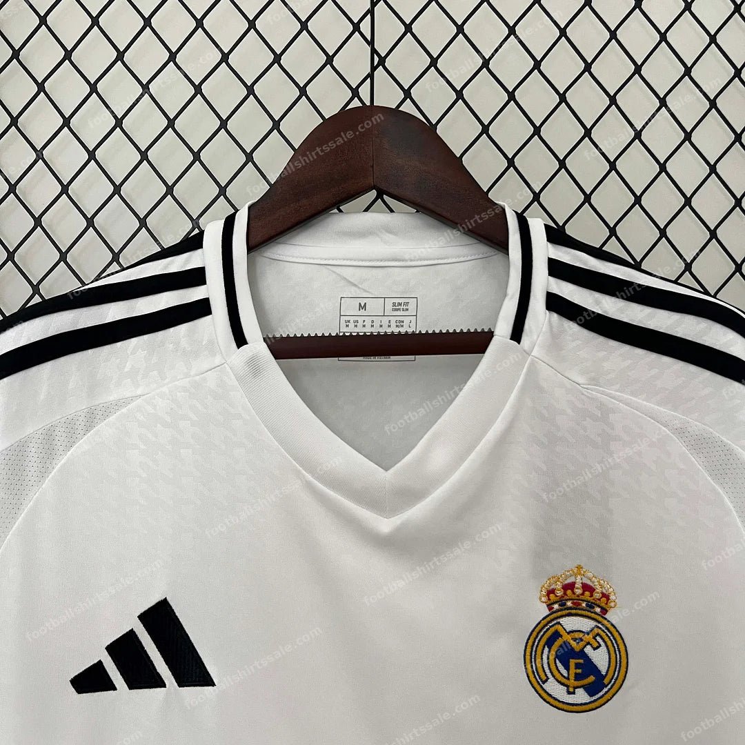 2024/2025 Real Madrid Home Football Shirt - Detail 1