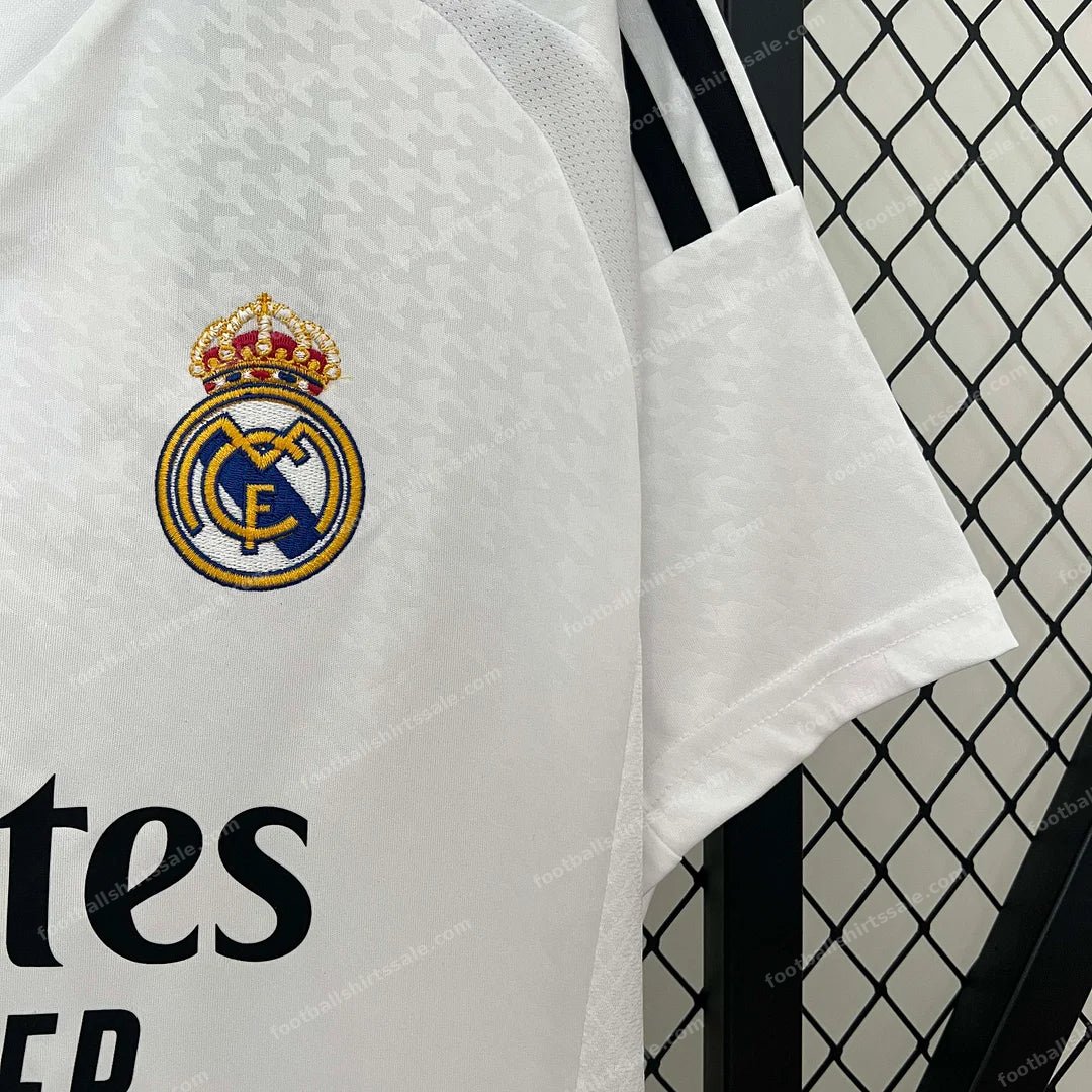 2024/2025 Real Madrid Home Football Shirt - Detail 2