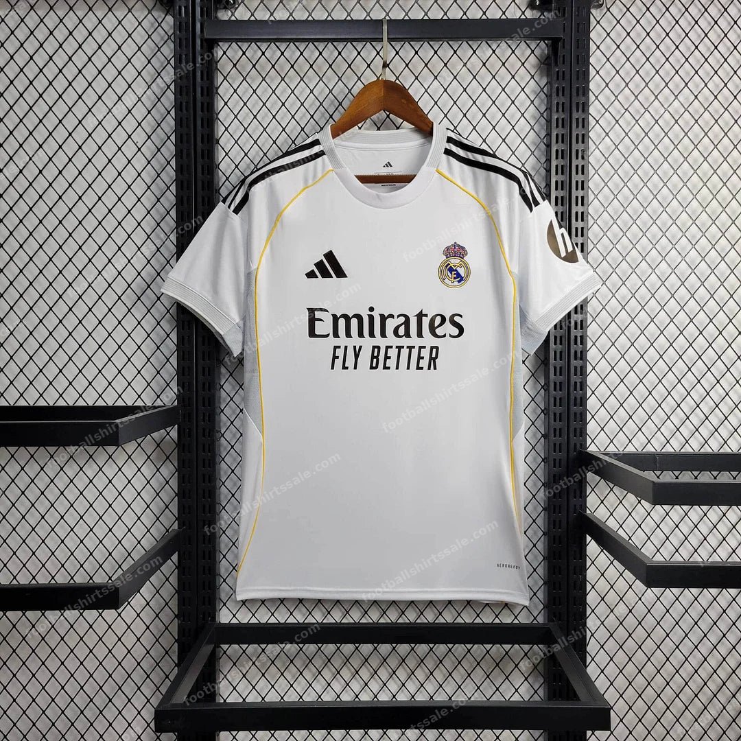 2025/2026 Real Madrid Home Football Shirt