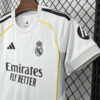 2025/2026 Real Madrid Home Football Shirt Kids Size - Detail 4