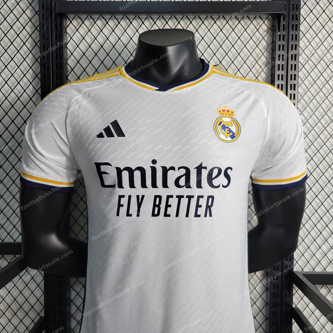 2023/2024 Real Madrid Home Football Shirt – Player Version - Detail 2