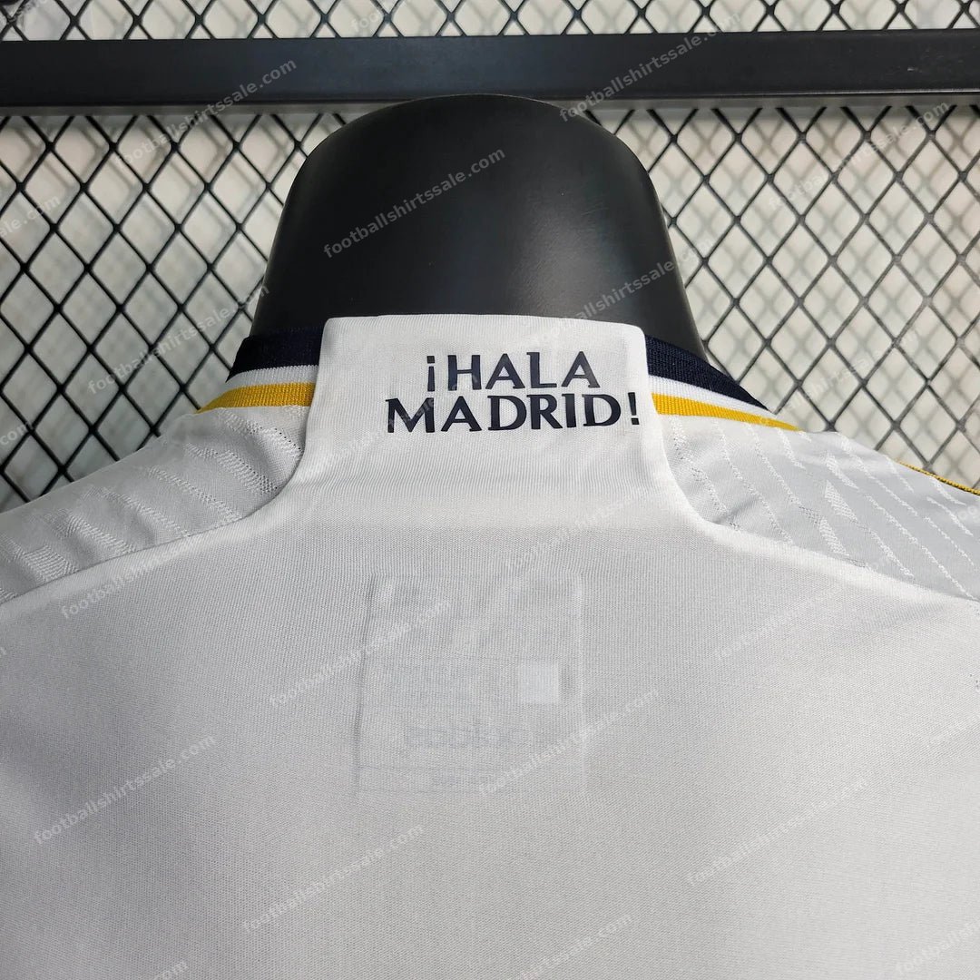 2023/2024 Real Madrid Home Football Shirt – Player Version - Detail 3