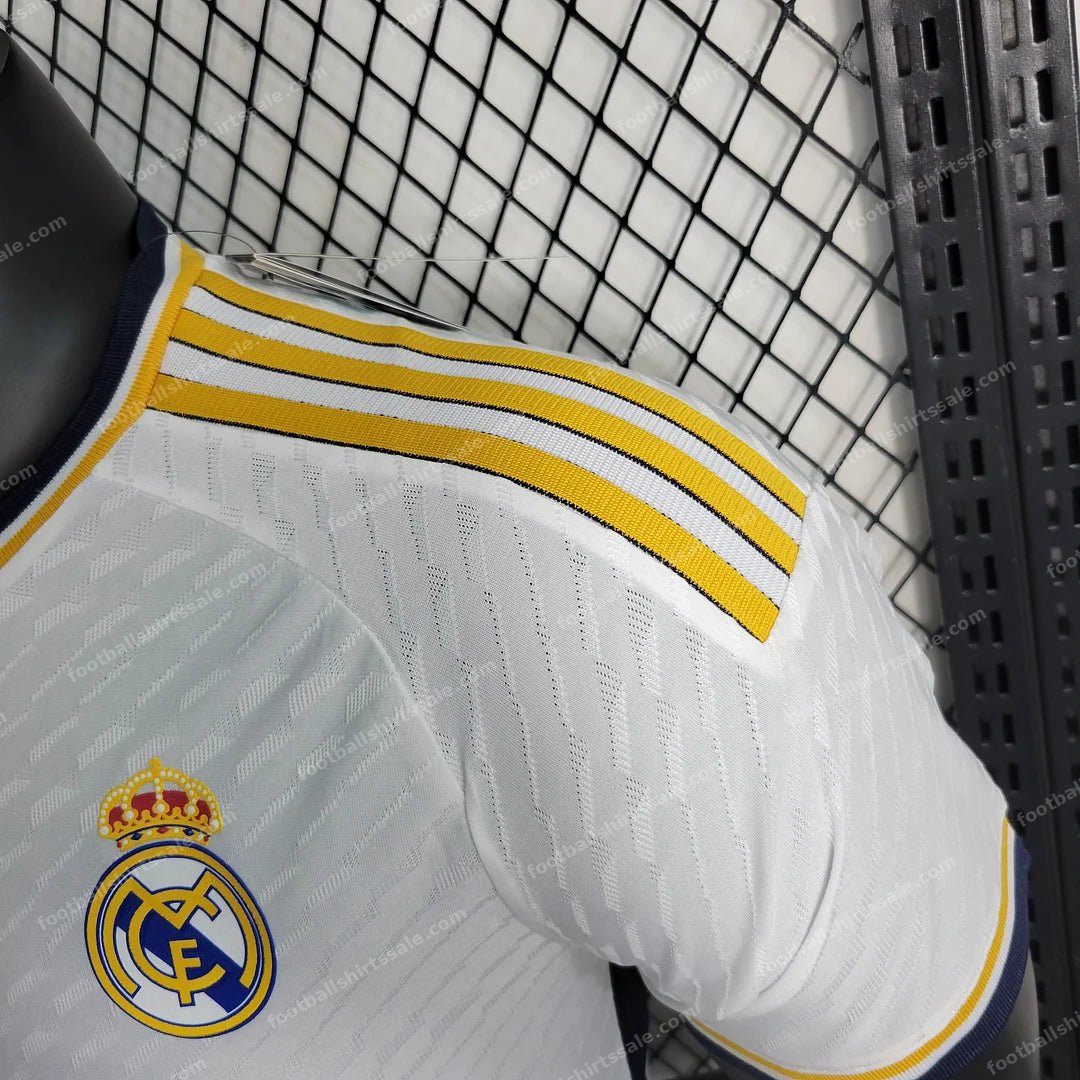2023/2024 Real Madrid Home Football Shirt – Player Version - Detail 5