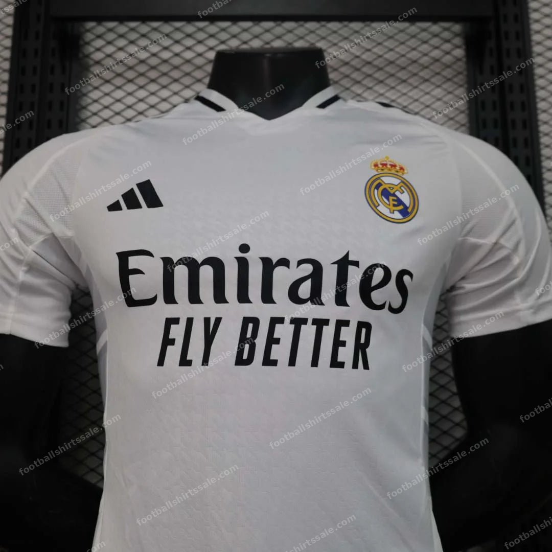 2024/2025 Real Madrid Home Football Shirt – Player Version - Detail 1