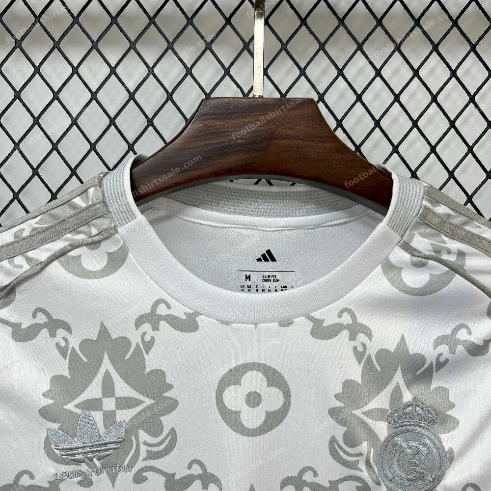 2025/26 Real Madrid Louis Vuitton Joint Edition Jersey - Detail 2