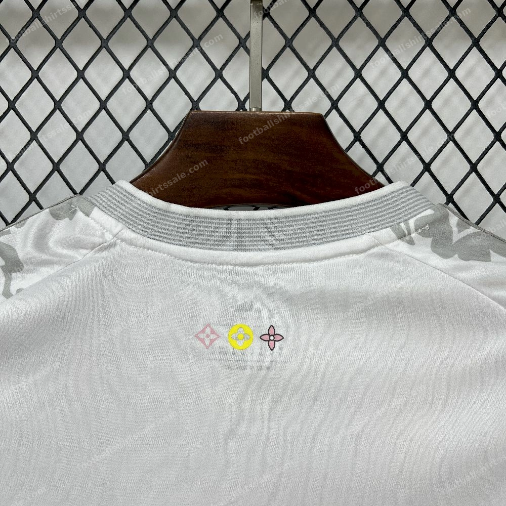 2025/26 Real Madrid Louis Vuitton Joint Edition Jersey - Detail 6