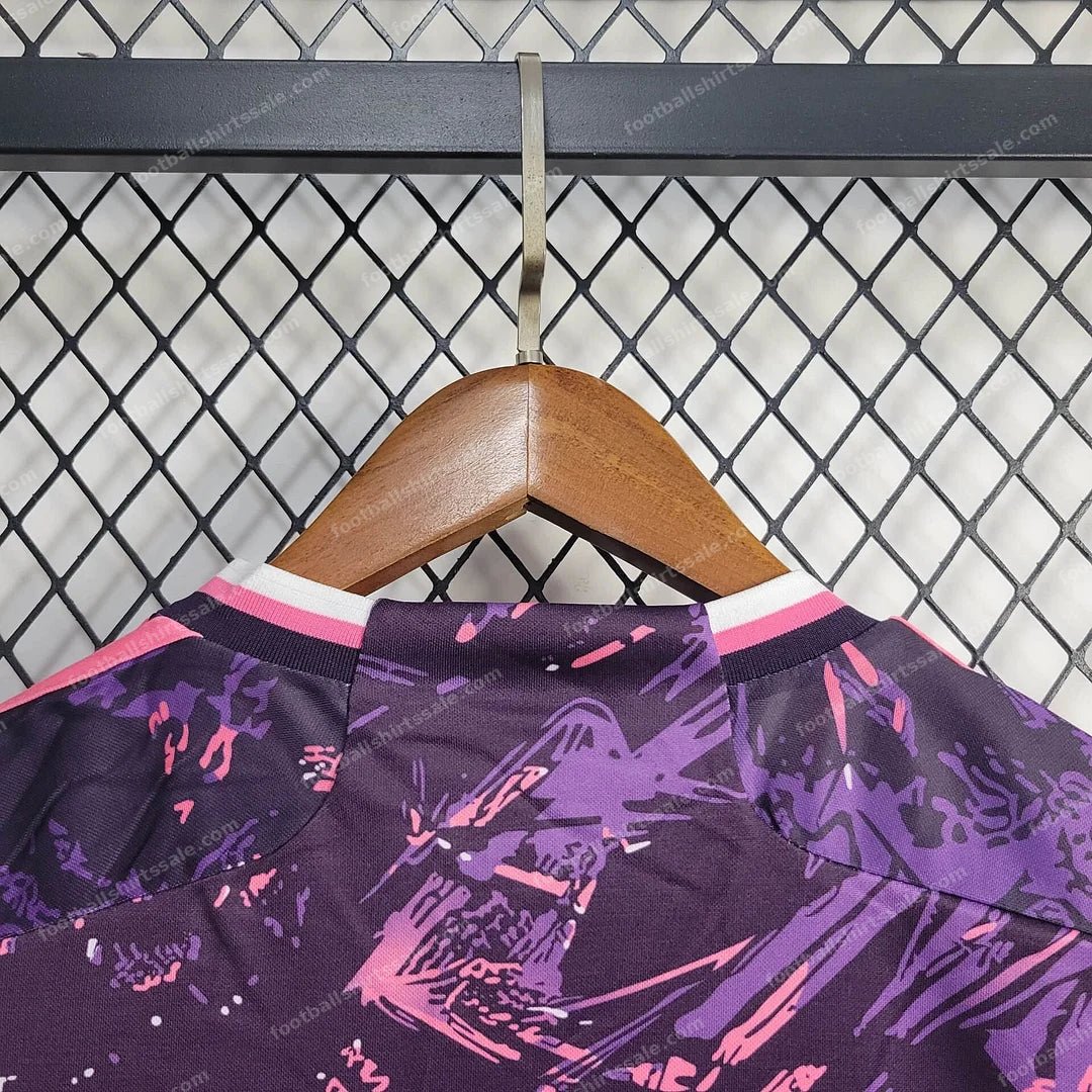2025/2026 Real Madrid Purple Special Edition Lizz Football Shirt - Detail 7