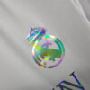 2023/2024 Real Madrid Reflective Balmain White Football Shirt - Detail 4