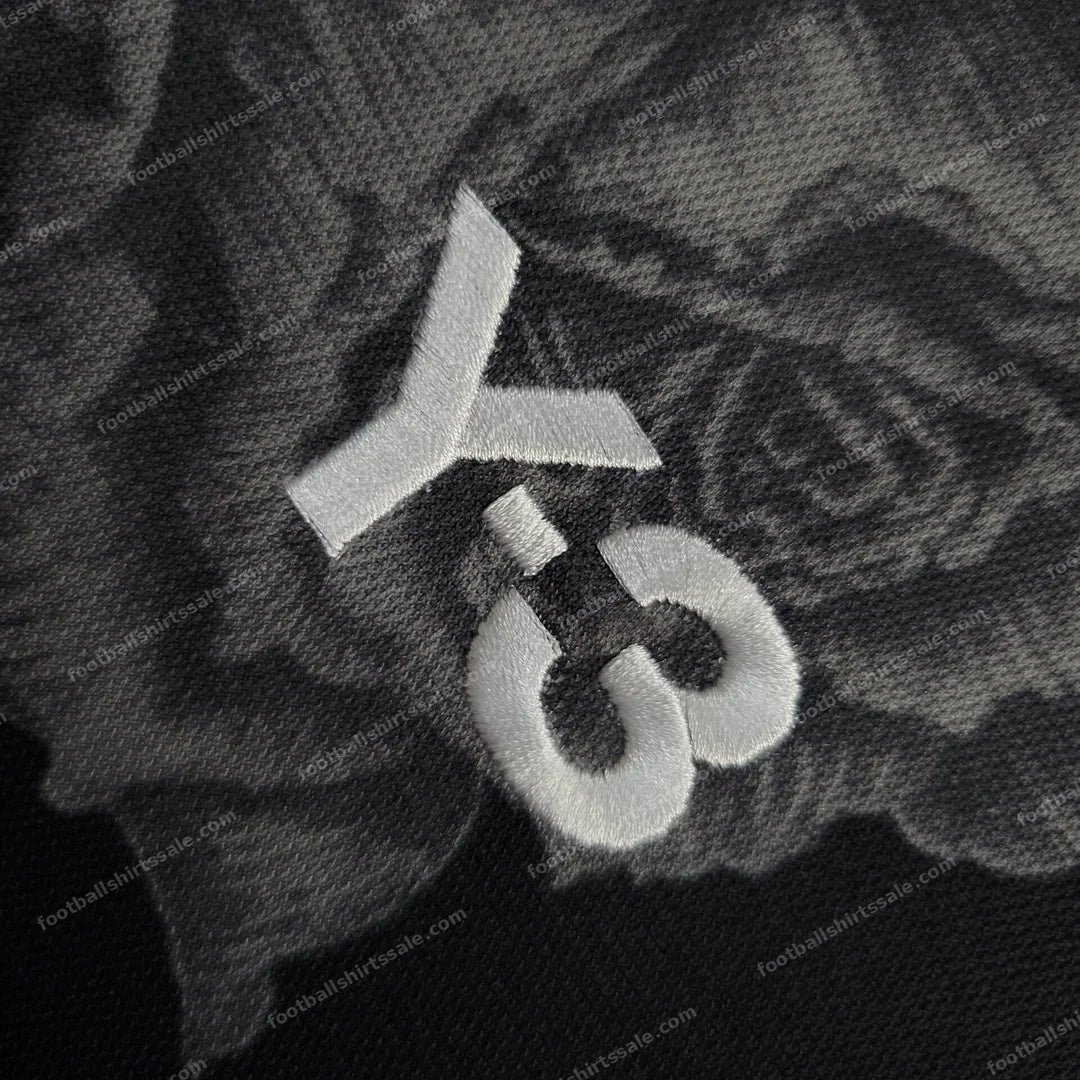 2024/2025 Real Madrid Y-3 Special Edition Black Football Shirt - Detail 4