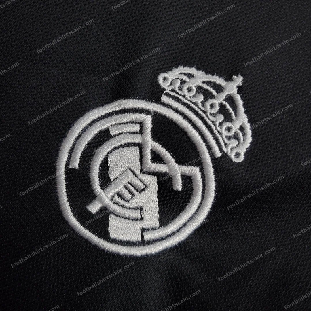 2024/2025 Real Madrid Y-3 Special Edition Black Football Shirt - Detail 5