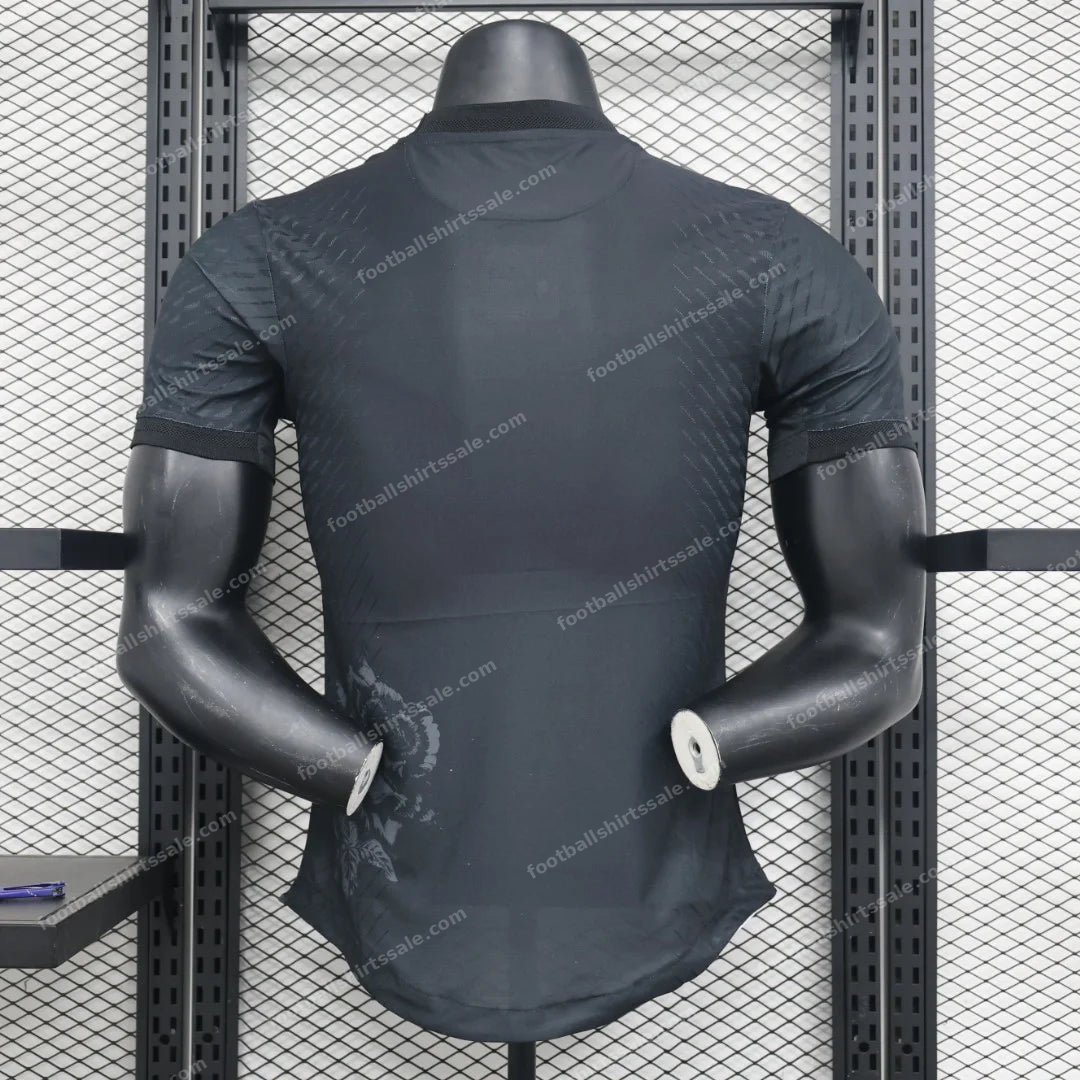 2024/2025 Real Madrid Y-3 Special Edition Black Football Shirt – Player Version - Detail 1