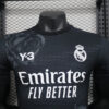 2024/2025 Real Madrid Y-3 Special Edition Black Football Shirt – Player Version - Detail 2