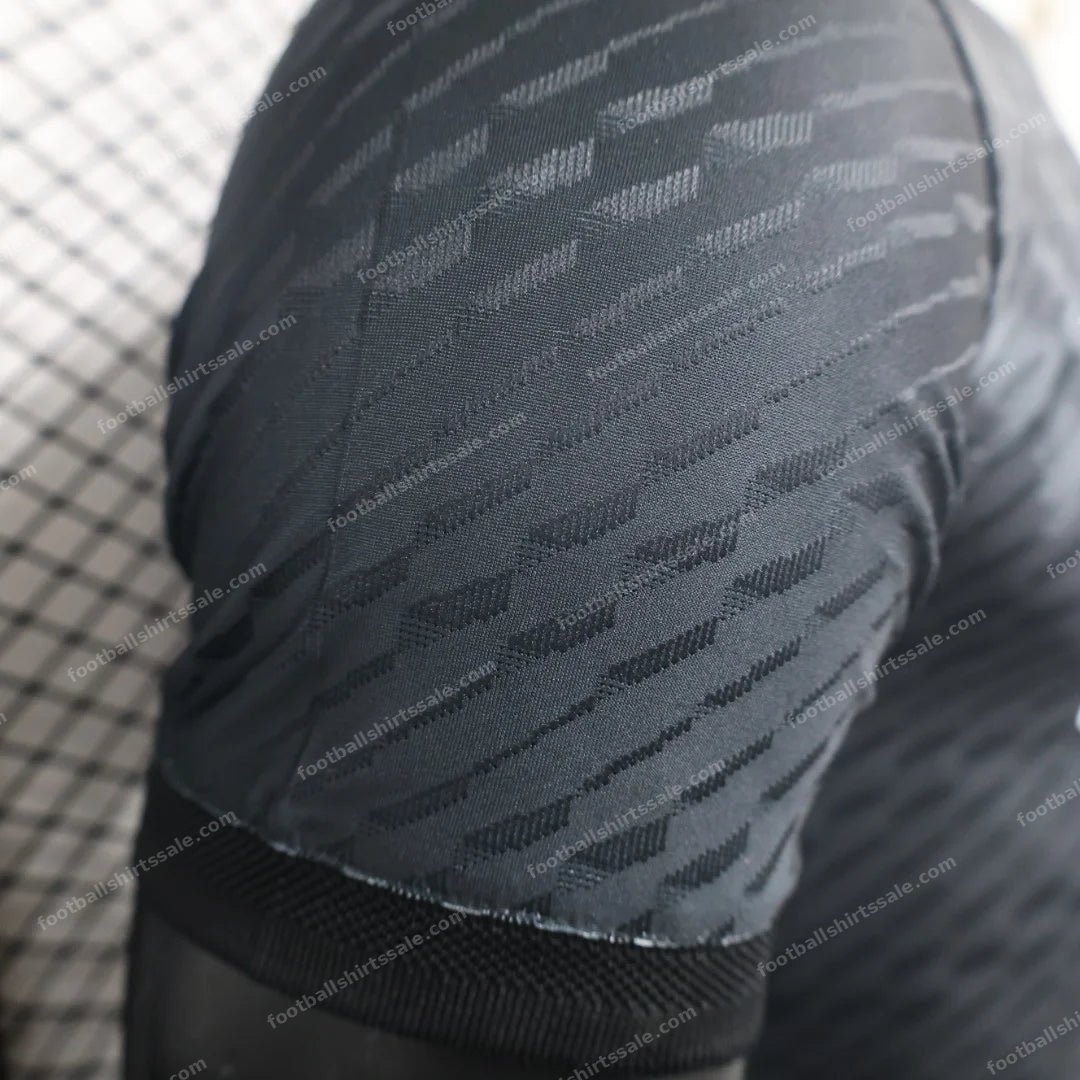 2024/2025 Real Madrid Y-3 Special Edition Black Football Shirt – Player Version - Detail 3