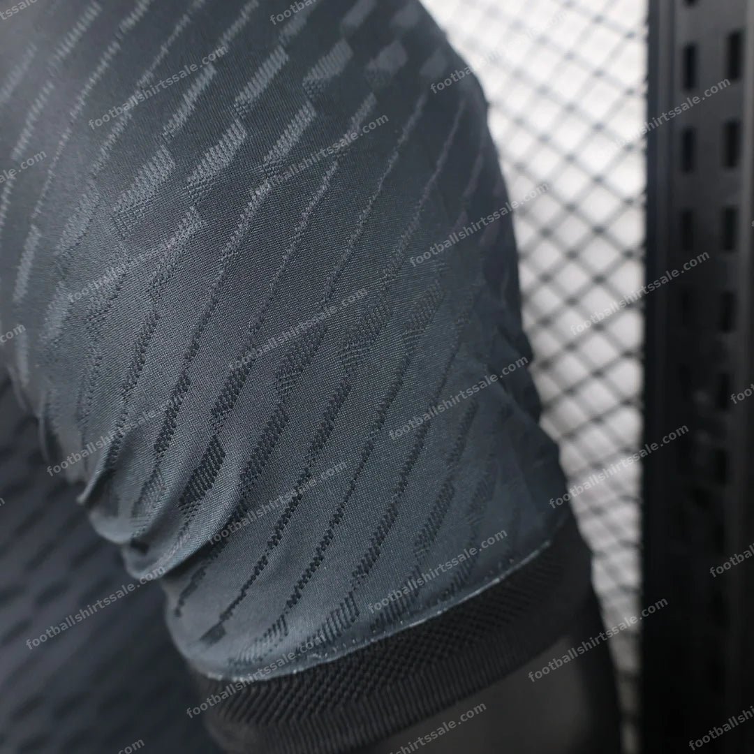 2024/2025 Real Madrid Y-3 Special Edition Black Football Shirt – Player Version - Detail 4