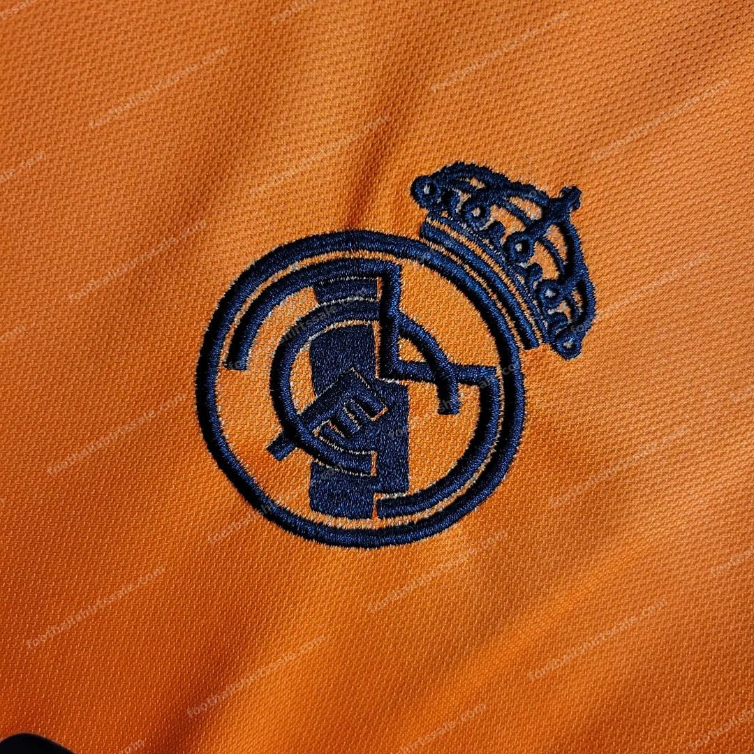 2024/2025 Real Madrid Y-3 Special Edition Orange Football Shirt - Detail 5