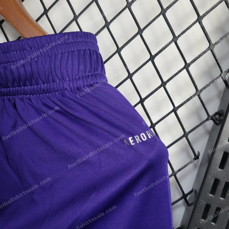2024/2025 Real Madrid Y-3 Special Edition Purple Shorts 1:1 Thai Quality - Detail 4