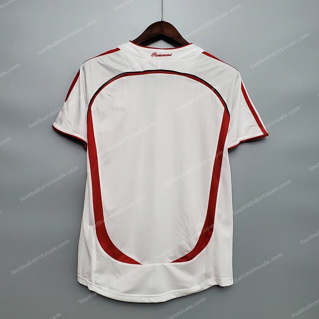 2006/2007 Retro AC Milan Away Football Shirt - Detail 1