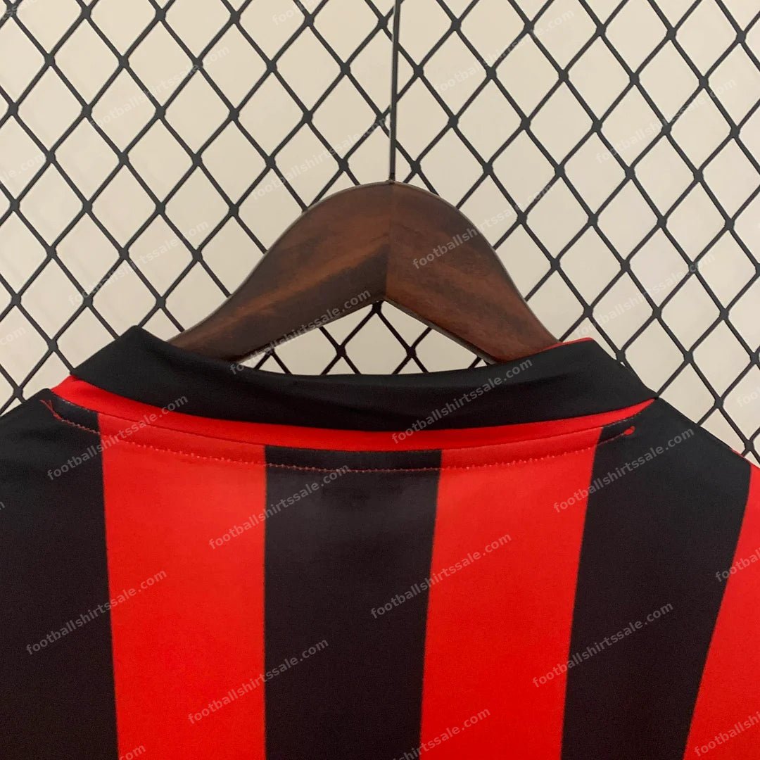 1990/1991 Retro AC Milan Home Football Shirt 1:1 Thai Quality - Detail 6