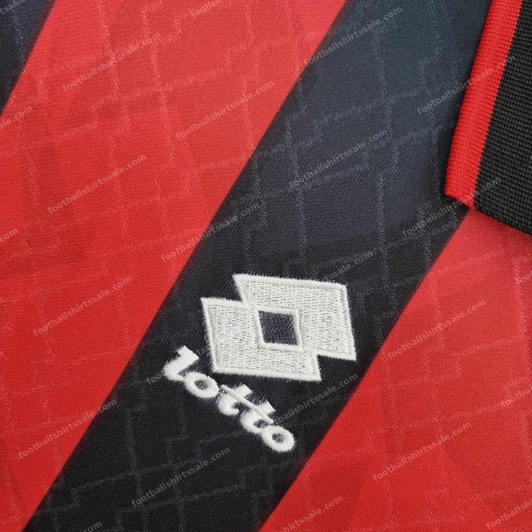 1995/1996 Retro AC Milan Home Football Shirt 1:1 Thai Quality - Detail 7