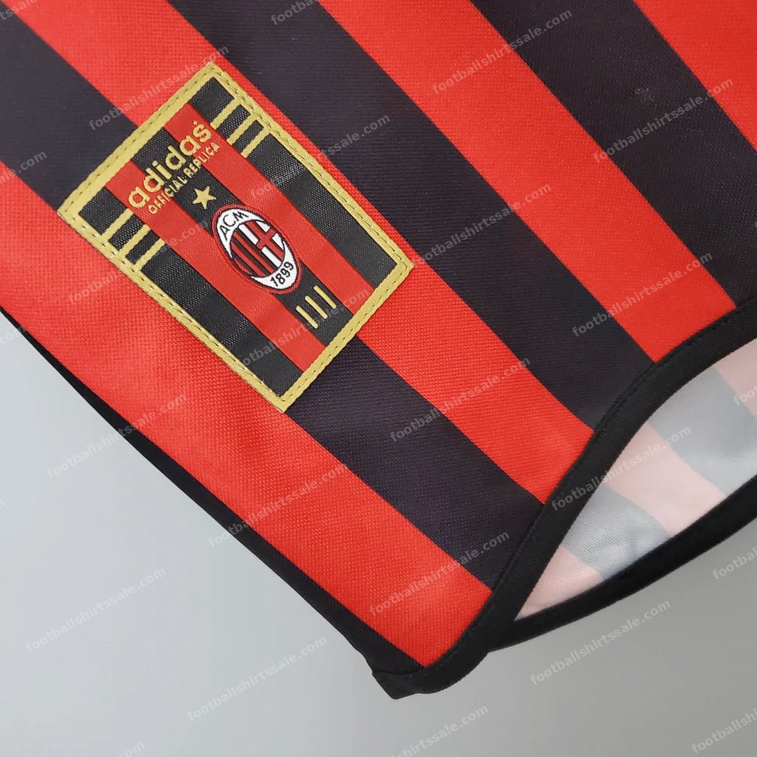 1999/2000 Retro AC Milan Home Football Shirt 1:1 Thai Quality - Detail 8