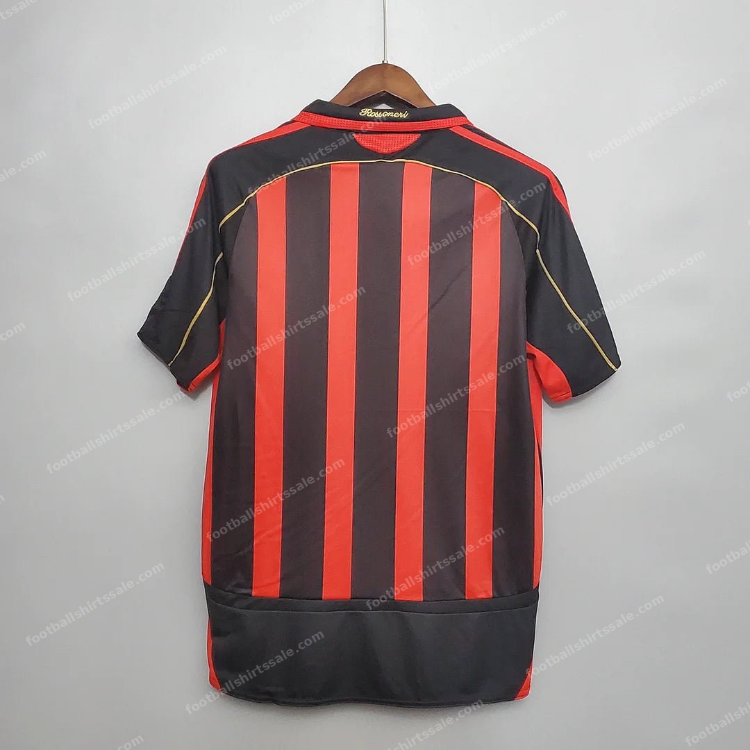 2006/2007 Retro AC Milan Home Football Shirt 1:1 Thai Quality - Detail 1