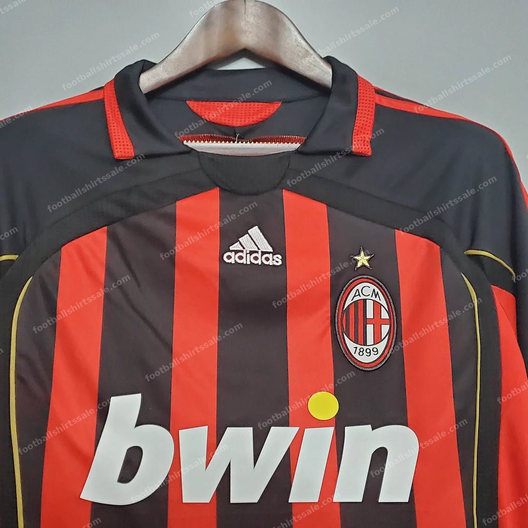 2006/2007 Retro AC Milan Home Football Shirt 1:1 Thai Quality - Detail 2