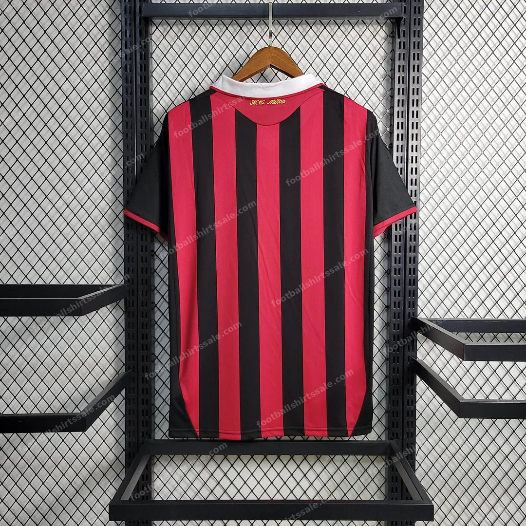 2009/2010 Retro AC Milan Home Football Shirt 1:1 Thai Quality - Detail 1