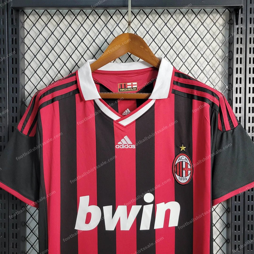 2009/2010 Retro AC Milan Home Football Shirt 1:1 Thai Quality - Detail 3