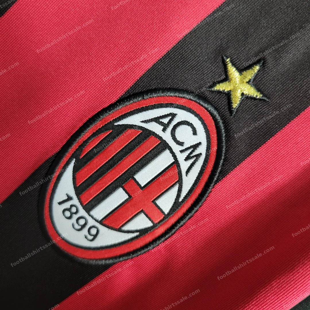 2009/2010 Retro AC Milan Home Football Shirt 1:1 Thai Quality - Detail 5