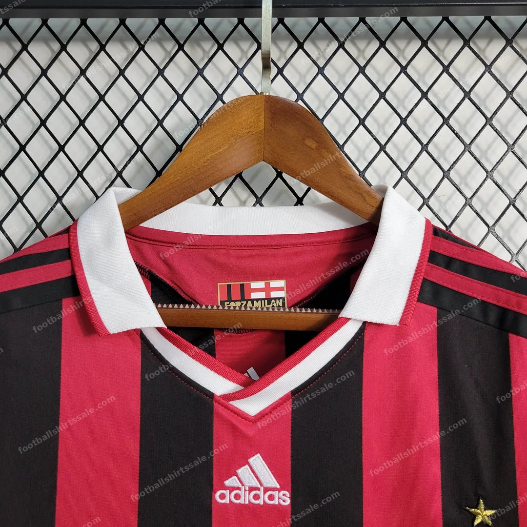 2009/2010 Retro AC Milan Home Football Shirt 1:1 Thai Quality - Detail 8