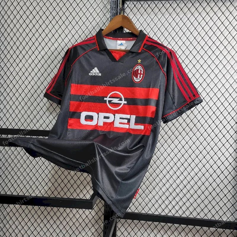 1998/1999 Retro AC Milan Third Away Football Shirt 1:1 Thai Quality - Detail 2