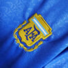 1994 Retro Argentina Away Football Shirt Kids Size - Detail 4