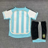 2006 Retro Argentina Home Football Shirt Kids Size - Detail 1