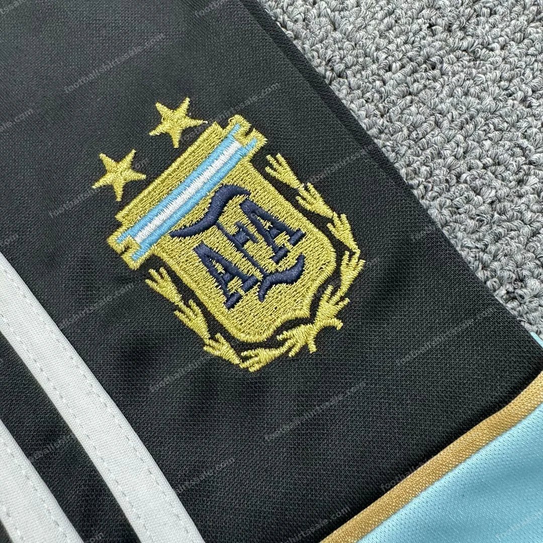 2006 Retro Argentina Home Football Shirt Kids Size - Detail 6