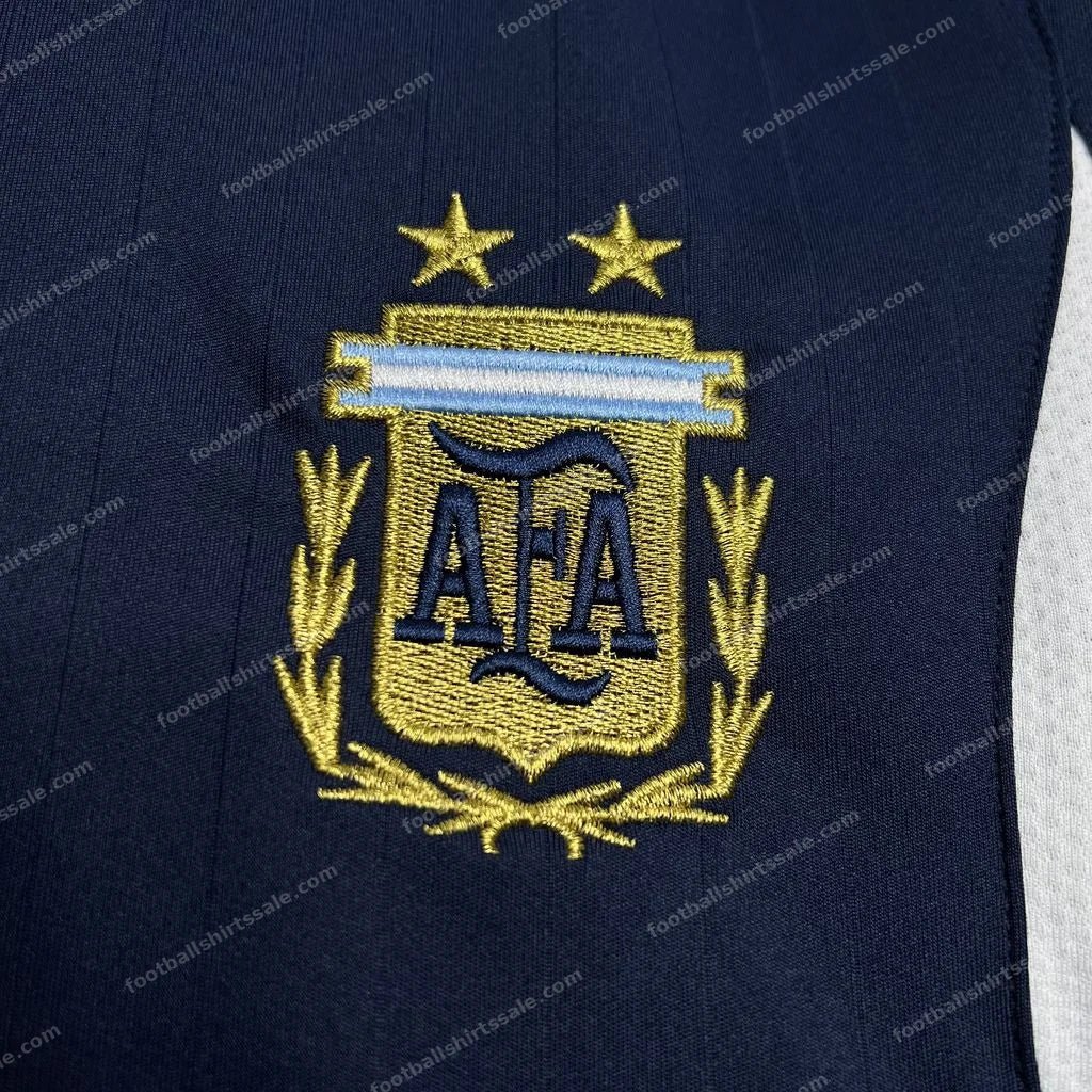 2006 Retro Argentina National Team Away Jersey - Detail 3