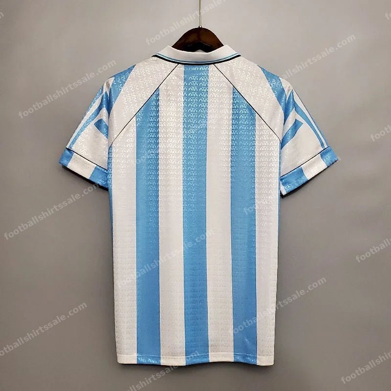 1996 Retro Argentina National Team Home Jersey - Detail 1