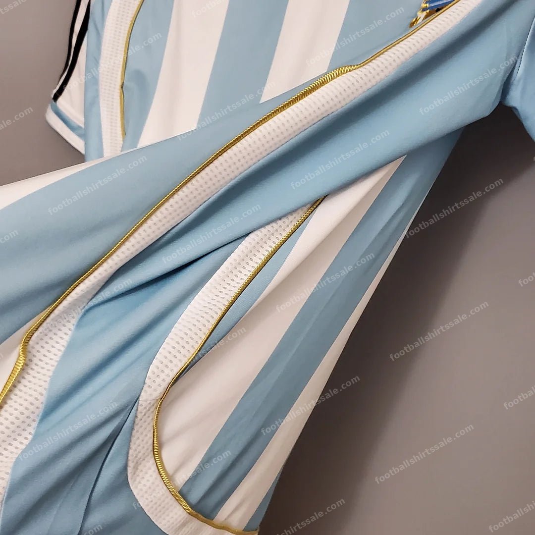 2006 Retro Argentina National Team Home Jersey - Detail 5