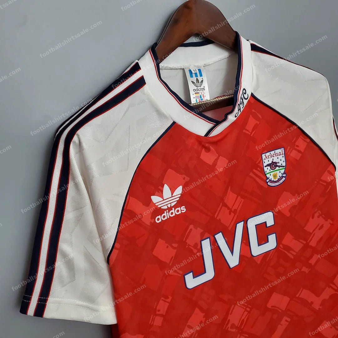 1990/1992 Retro Arsenal Home Football Shirt 1:1 Thai Quality - Detail 2
