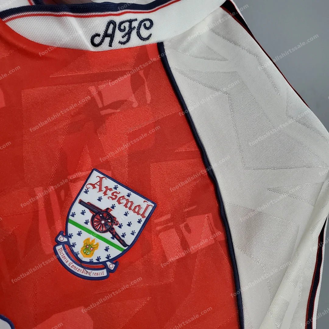 1990/1992 Retro Arsenal Home Football Shirt 1:1 Thai Quality - Detail 6