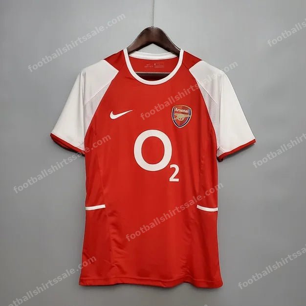 2003/2004 Retro Arsenal Home Football Shirt 1:1 Thai Quality