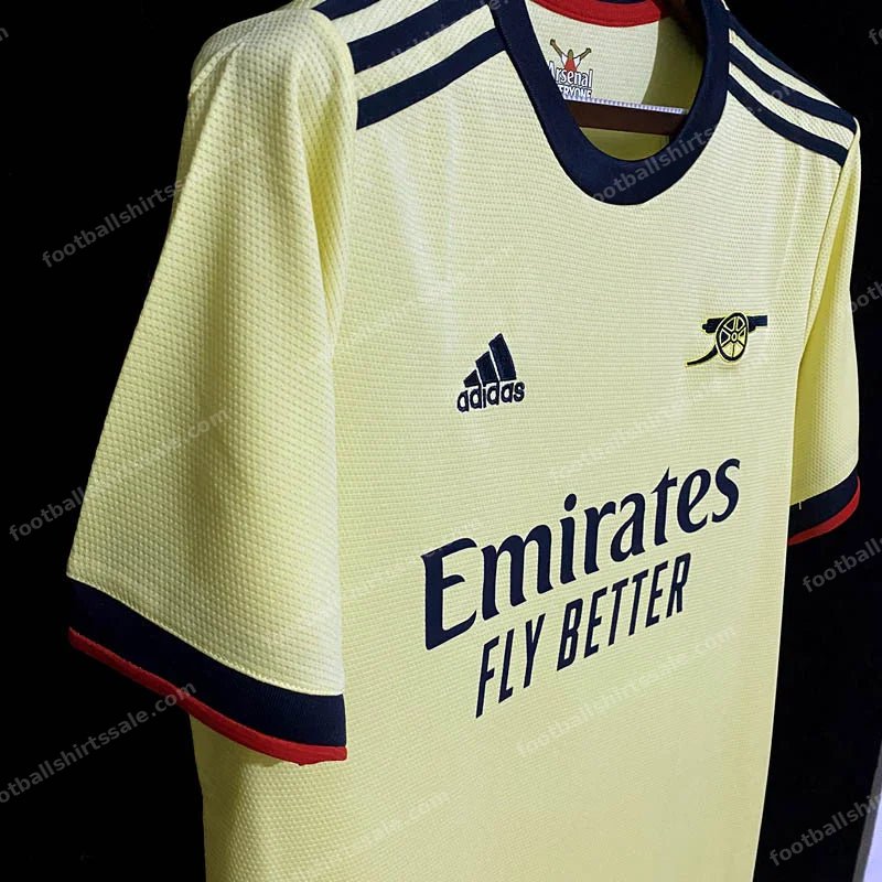 2021/2022 Retro Arsenal Soccer Jersey Away - Detail 2