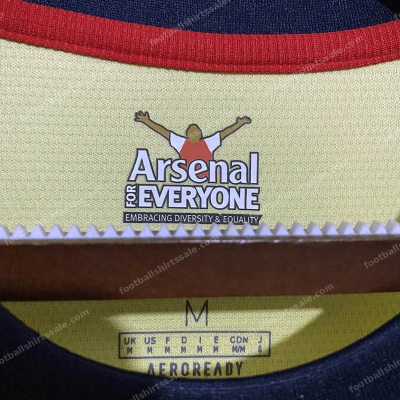 2021/2022 Retro Arsenal Soccer Jersey Away - Detail 4