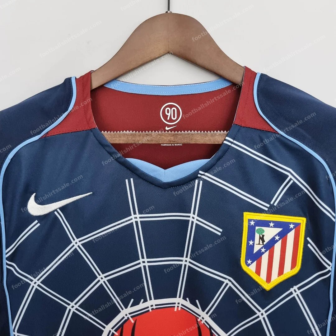 2004/2005 Retro Atletico Madrid Away Soccer Jersey 1:1 Thai Quality - Detail 2