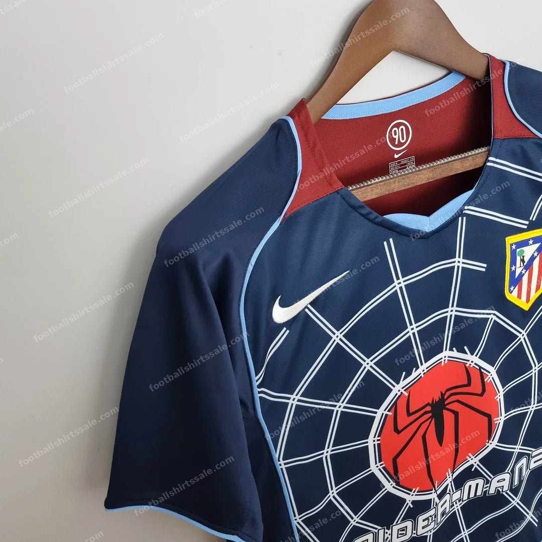 2004/2005 Retro Atletico Madrid Away Soccer Jersey 1:1 Thai Quality - Detail 4