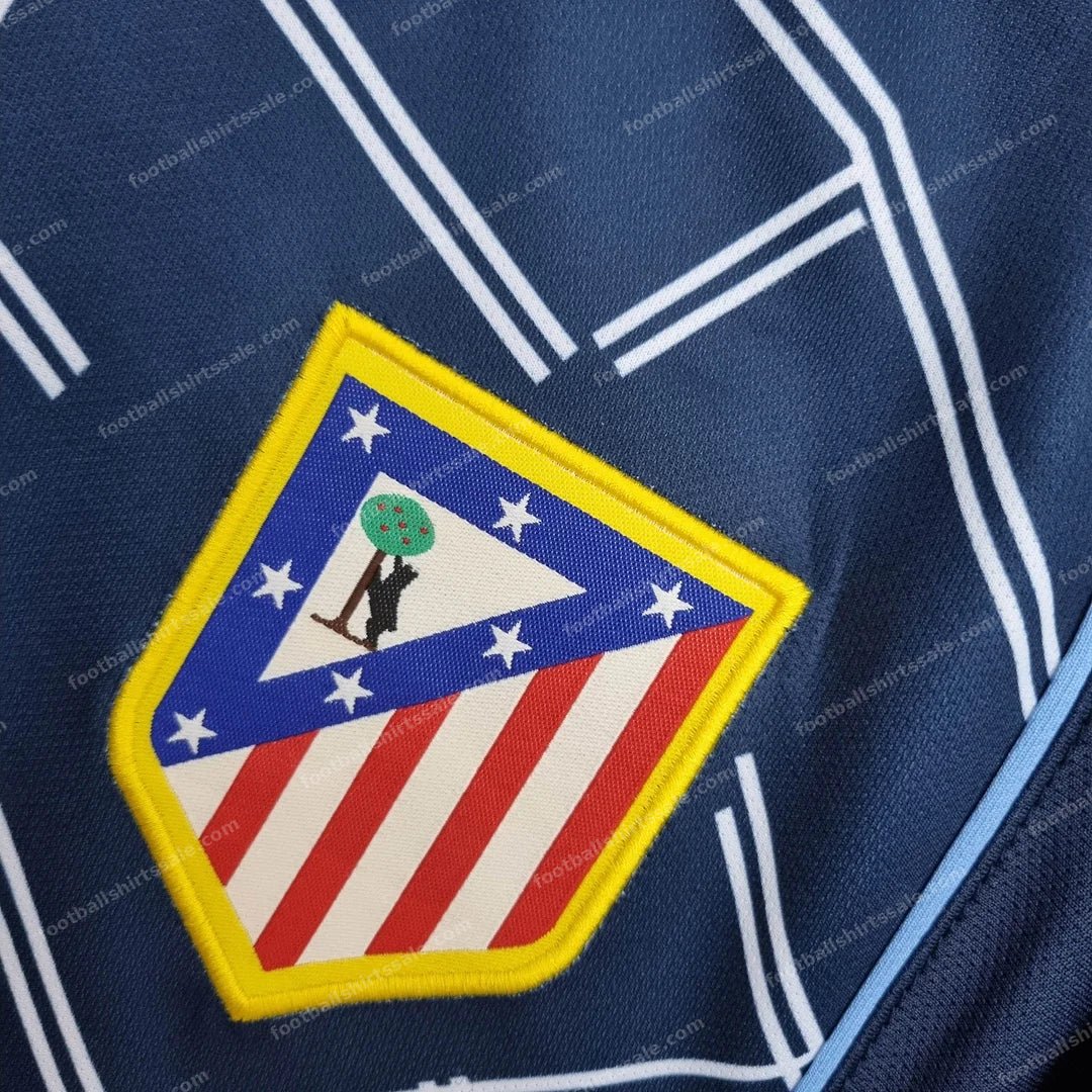 2004/2005 Retro Atletico Madrid Away Soccer Jersey 1:1 Thai Quality - Detail 5