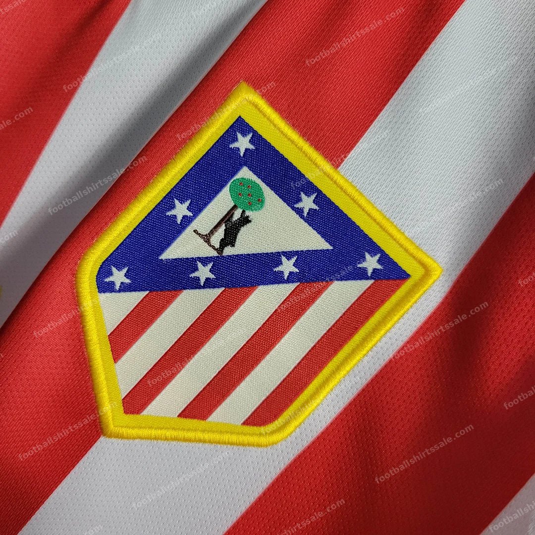 2004/2005 Retro Atletico Madrid Home Soccer Jersey 1:1 Thai Quality - Detail 5
