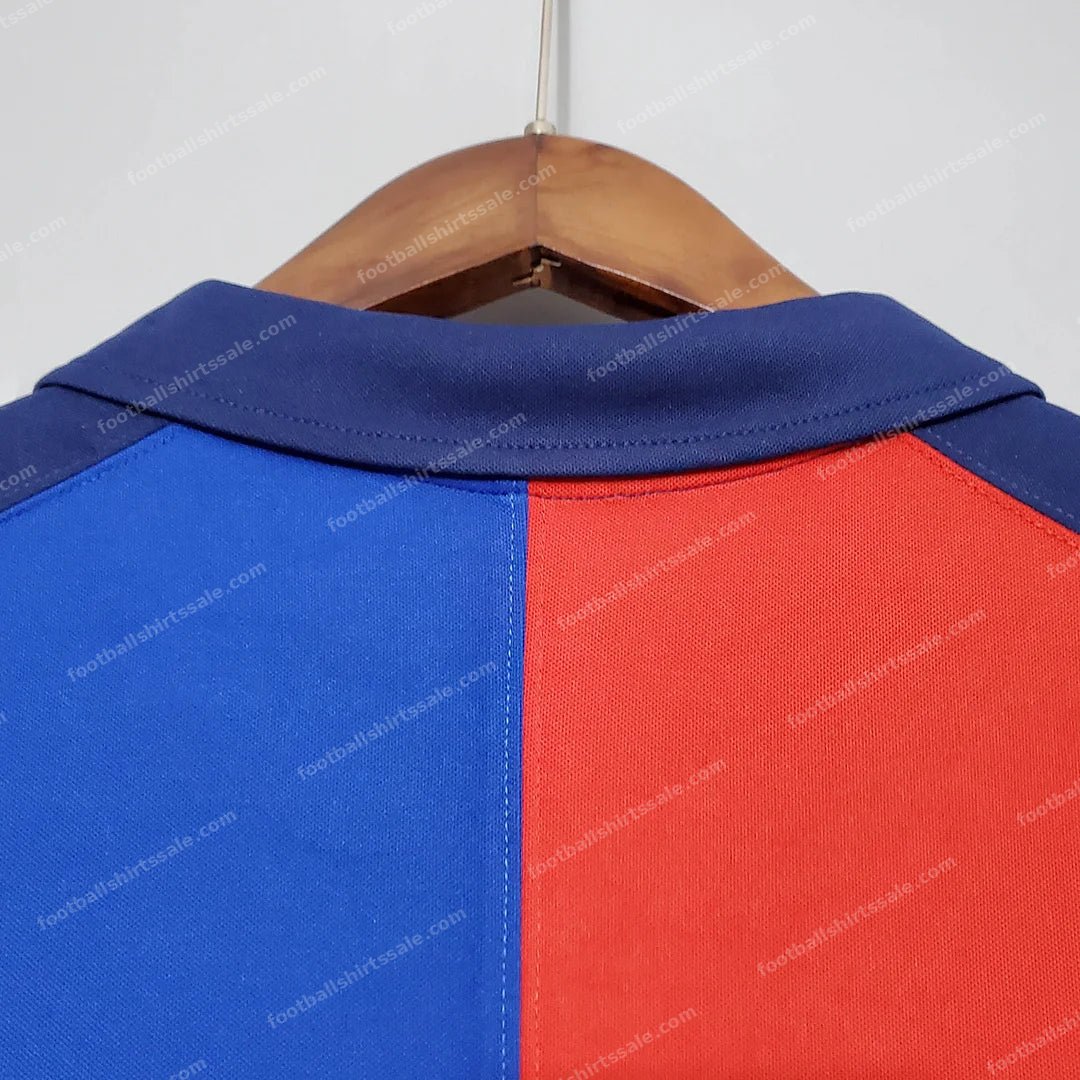 Retro Barcelona 100th Anniversary Version Football Shirt Home 1:1 Thai Quality - Detail 5