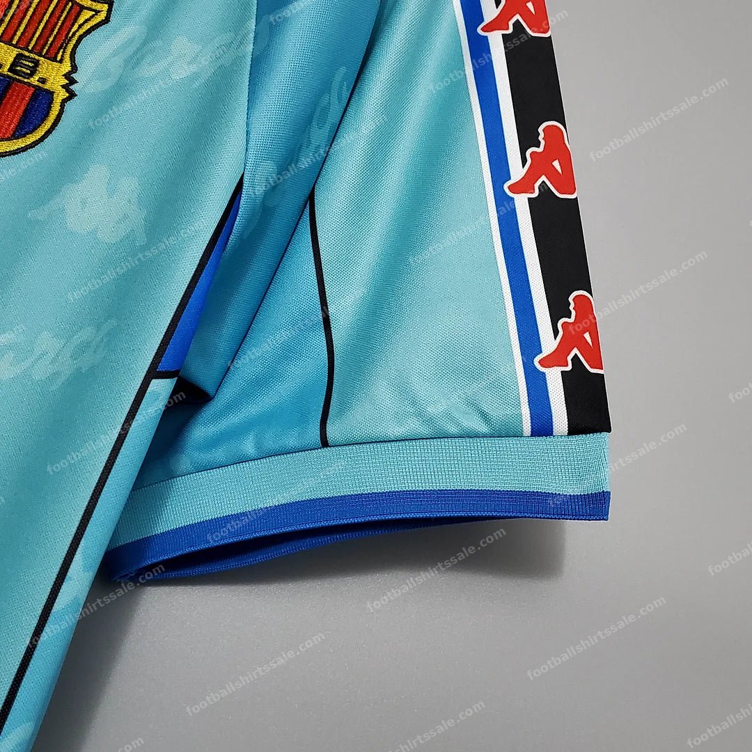 1996/1997 Retro Barcelona Away Football Shirt 1:1 Thai Quality - Detail 3